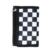 Tiny Treats and ZOMI GEMS Checkered Boy Wallet - Black