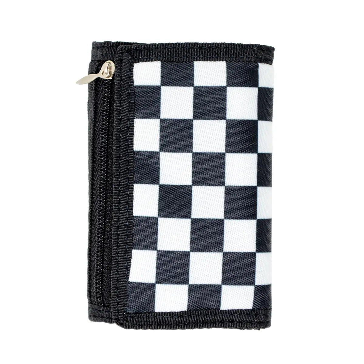 Tiny Treats and ZOMI GEMS Checkered Boy Wallet - Black