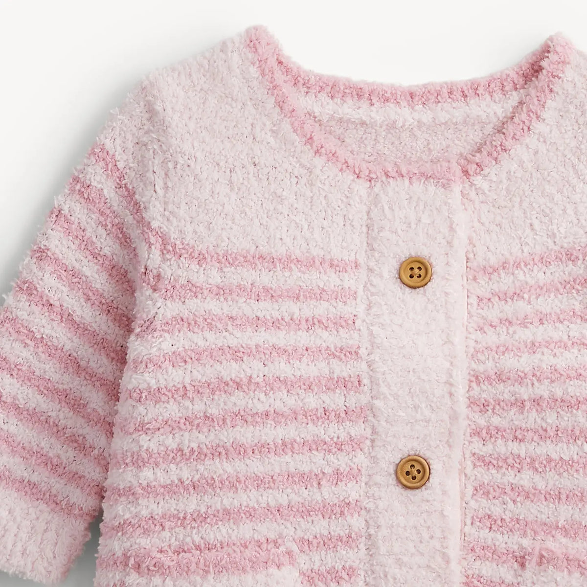 Magnetic Me Chenille Pink Sweater Romper