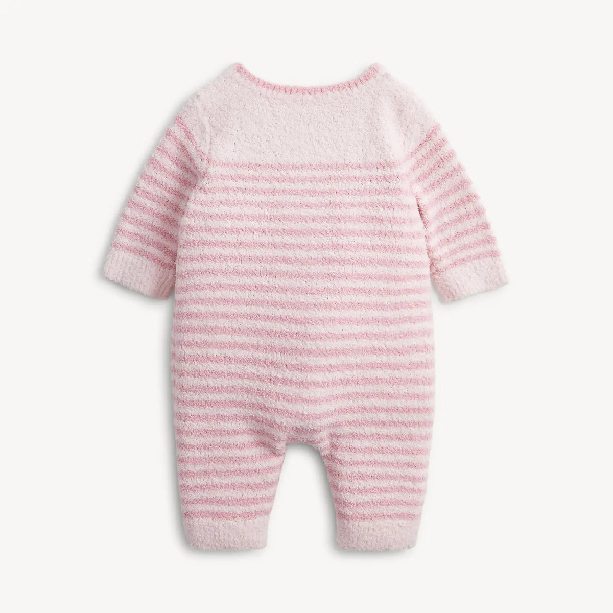 Magnetic Me Chenille Pink Sweater Romper