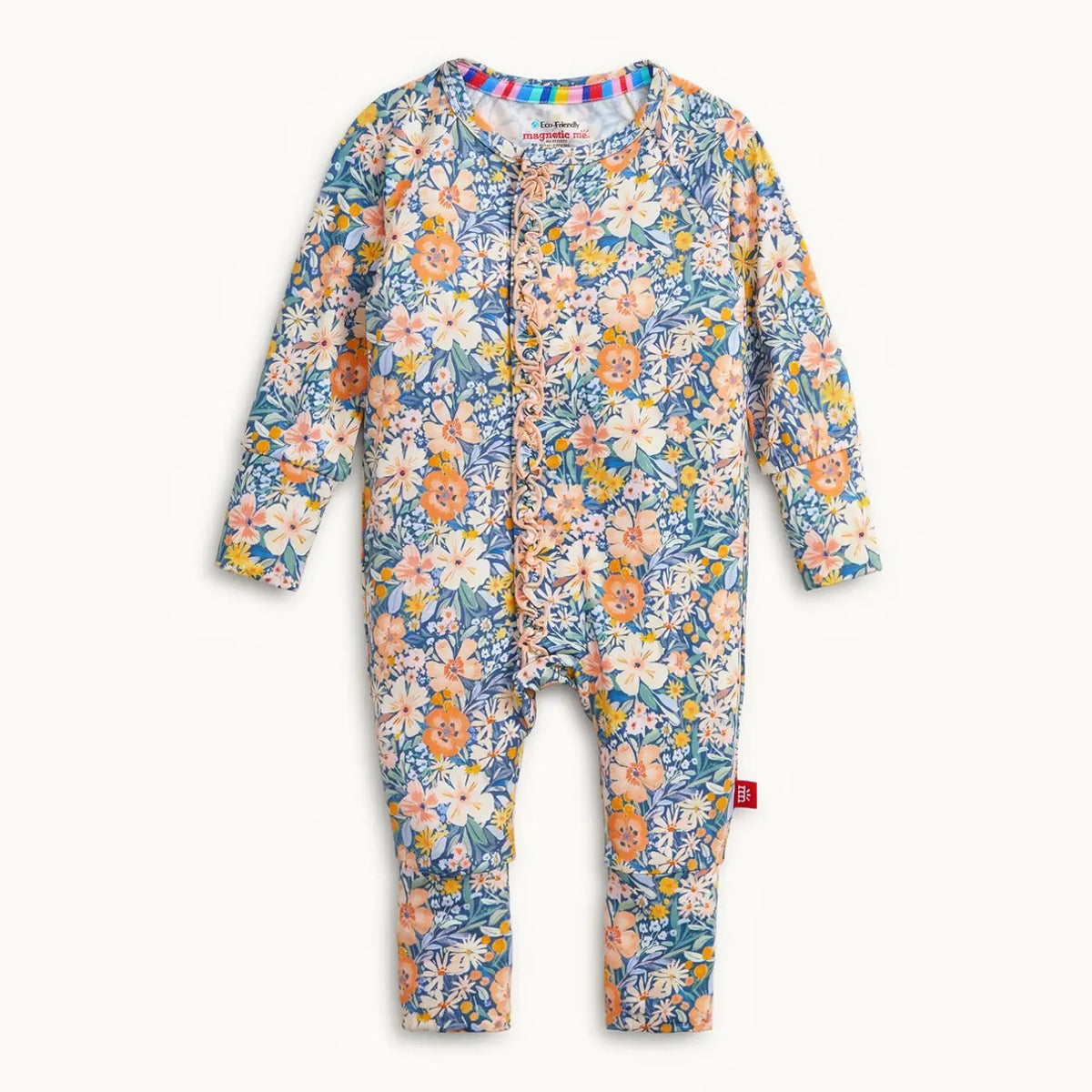 Magnetic Me Flora Modal Ruffle Convertible Coverall