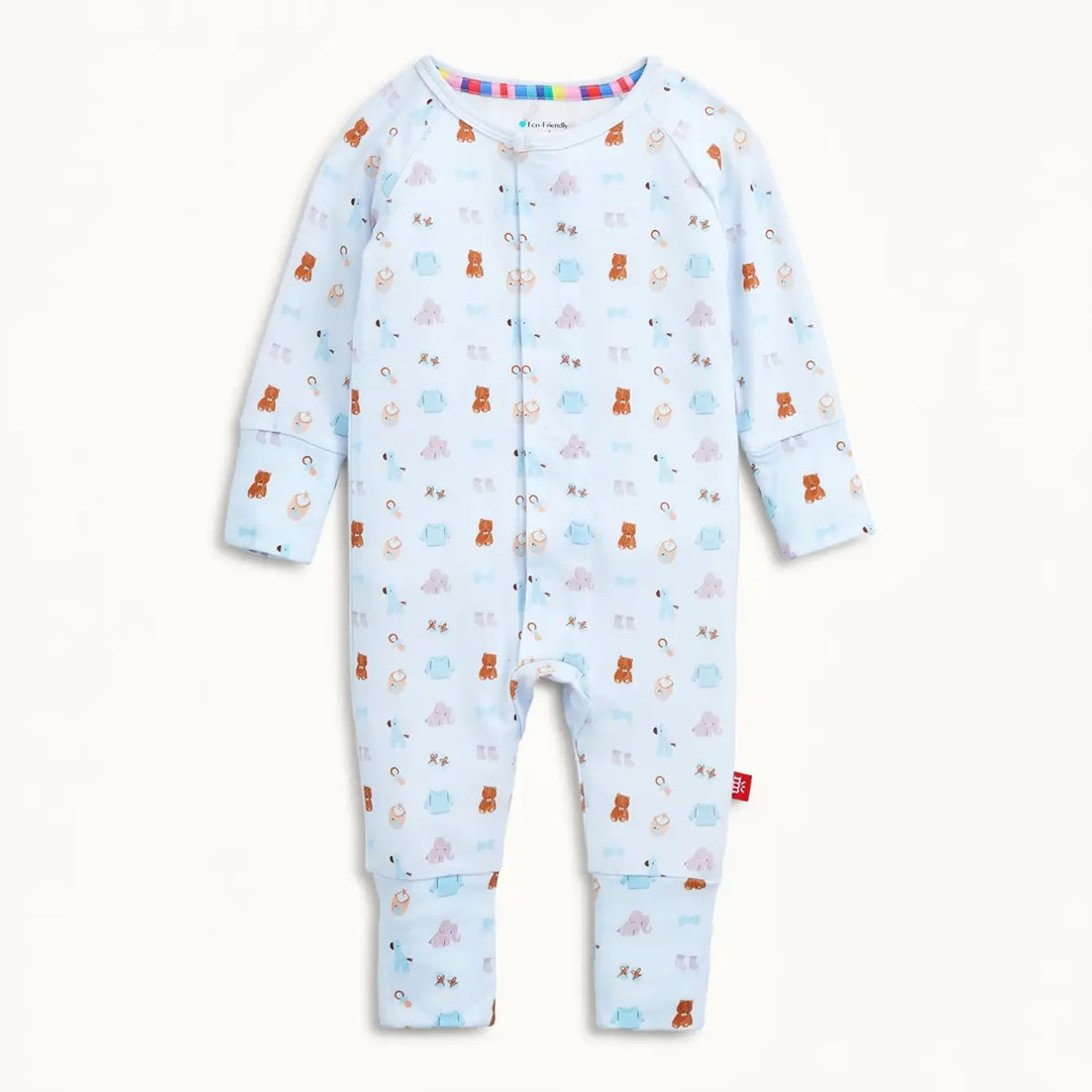Magnetic Me Nursery Nostalgia Blue Modal Conv Coverall