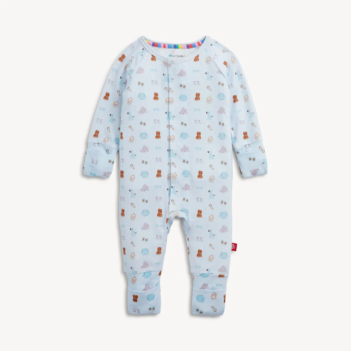 Magnetic Me Nursery Nostalgia Blue Modal Conv Coverall