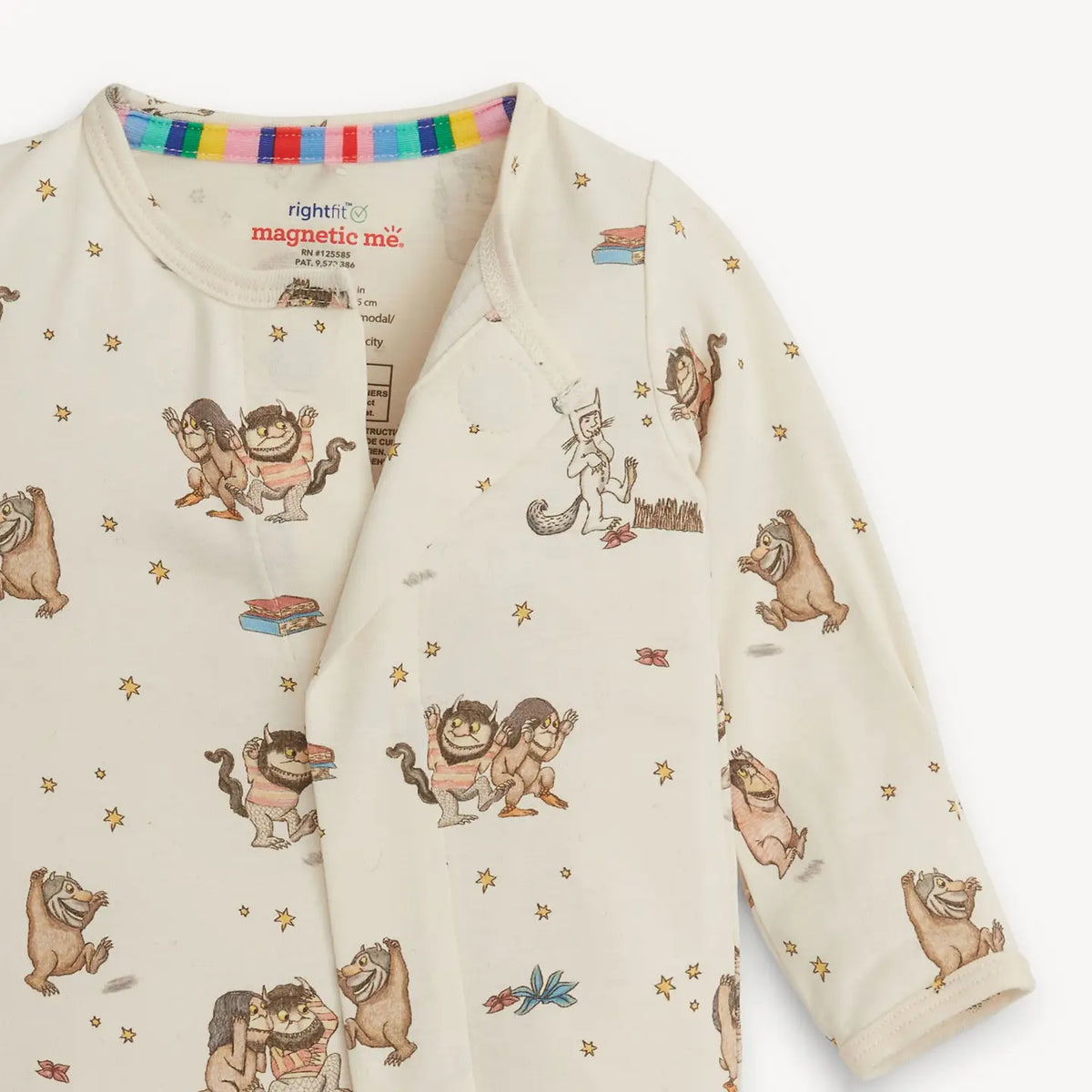 Magnetic Me Where the Wild Things Are Right Fit Footie