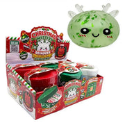 Novelty Brands Fun Doh Christmas Mystery Reindeer Dumpling Squishy Toy