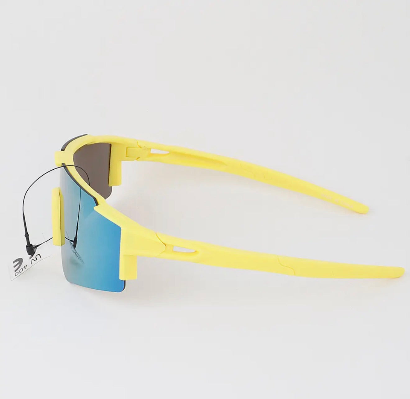 Kids Bright Curved Shield Sunglasses