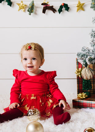Reindeer Long Sleeve Tutu