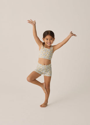 Model Wearing Rylee & Cru Shortie Short || Bloom