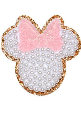 Becco Bags Pearl Mouse Ears Patch