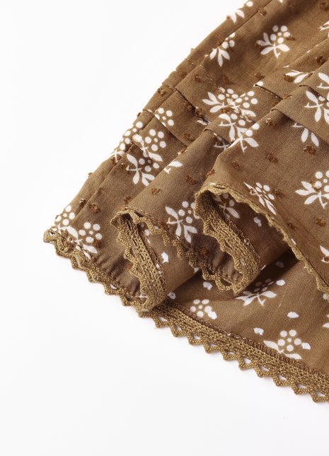 Rylee + Cru Mae Skirt || Golden Fleur Details 