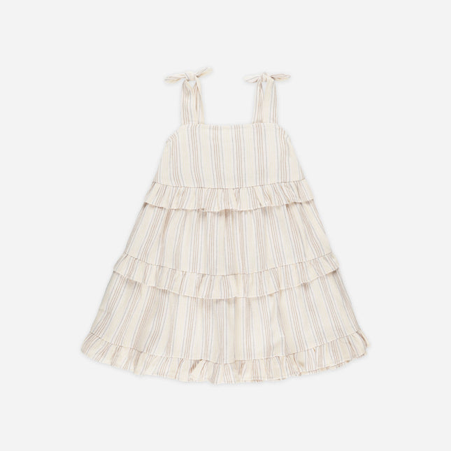 Rylee & Cru Ruffle Swing Dress || Summer Stripe
