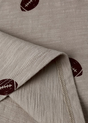 Rylee + Cru Tee + Pant Set || Footballs Details