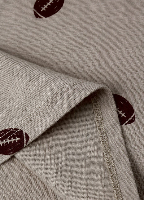 Rylee + Cru Tee + Pant Set || Footballs Details