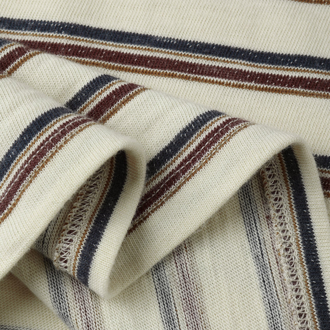 Rylee + Cru Relaxed Long Sleeve Tee || Vintage Stripe Details 