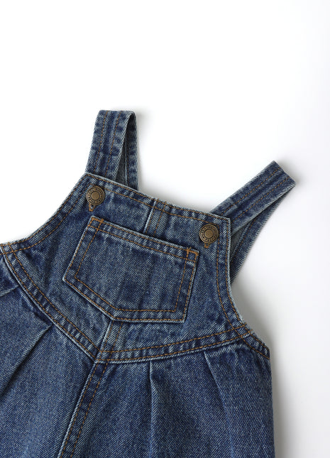 Rylee + Cru Vintage Overall || Indigo Details