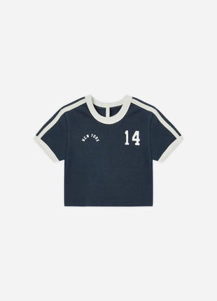 Rylee + Cru Baby Tee || Navy