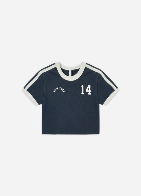 Rylee + Cru Baby Tee || Navy