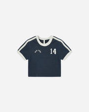 Rylee + Cru Baby Tee || Navy