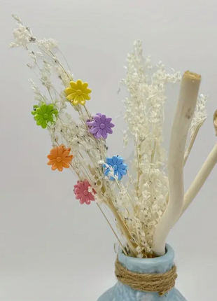 Mini Bright Flower Clips
