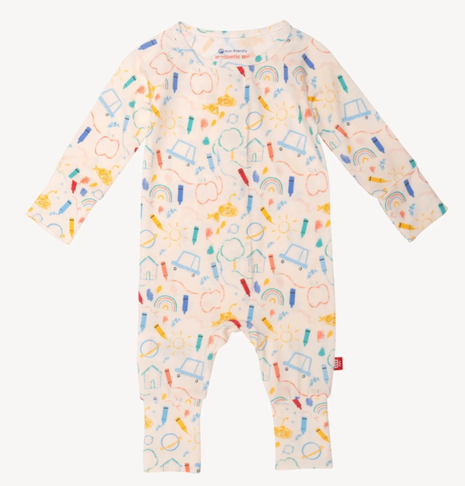 Doodle Pop Magnetic Convertible Footie