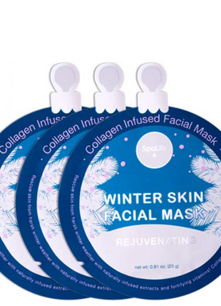 My Spa Life Winter Skin Soothing Facial Mask Rejuvenating 