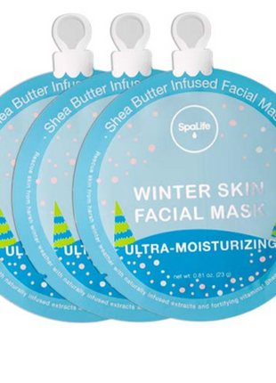 My Spa Life Winter Skin Soothing Facial Mask Ultra Moisturizing 