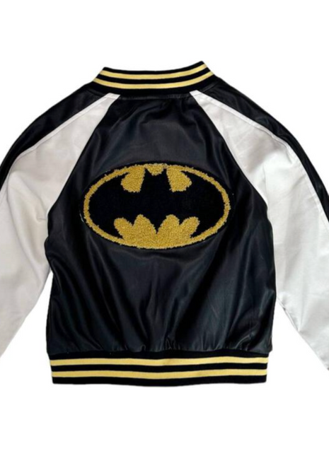 Batman-Patched-Leather-Jacket