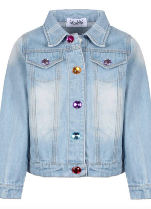 Crystal Rain Denim Jacket