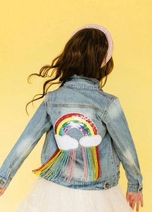 Crystal Rain Denim Jacket