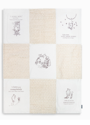 Demdaco All The Sweetness Blanket- Neutral
