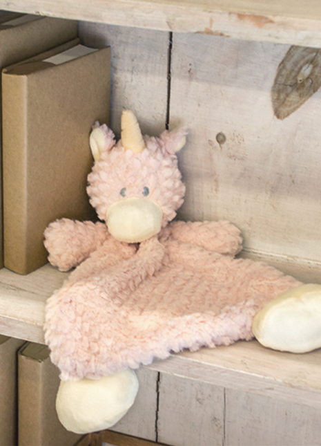 Wendy Unicorn Rattle Blankie