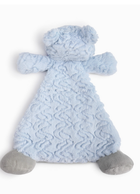 Demdaco Blake Bear Rattle Blankie Back