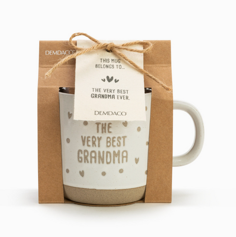 Demdaco The Very Best Grandma Mug in packaging