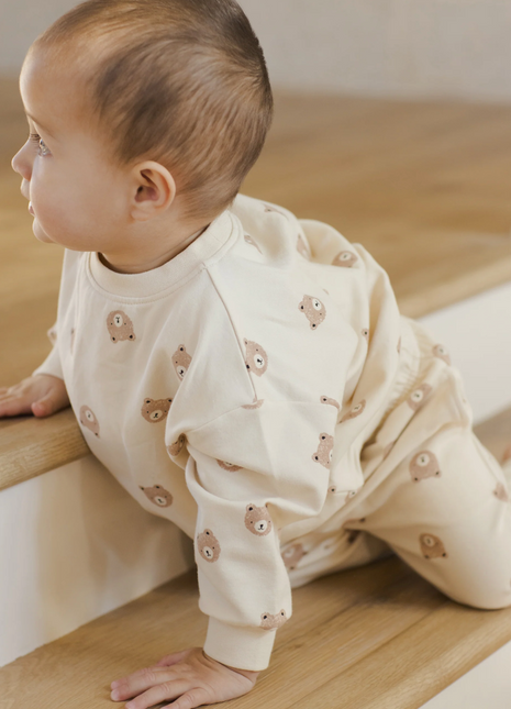 Relaxed Sweatshirt || Brown Bear