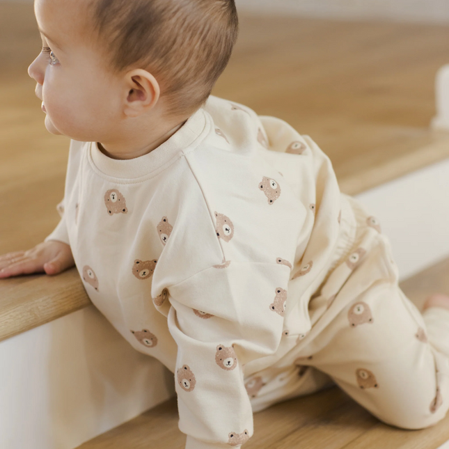 Relaxed Sweatshirt || Brown Bear