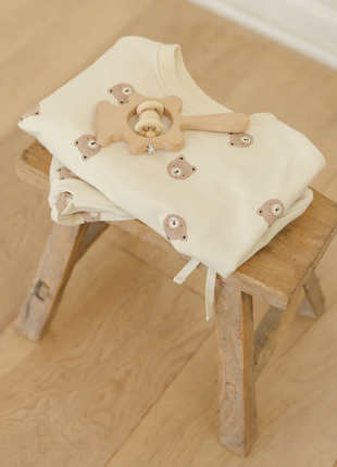 Relaxed Sweatshirt || Brown Bear