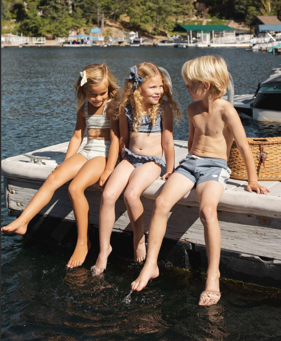 Models Wearing Rylee & Cru Giana Bikini || Ditsy