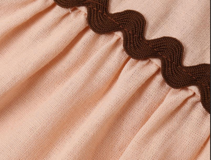 Rylee & Cru Ric Rac Dress || Blush Details