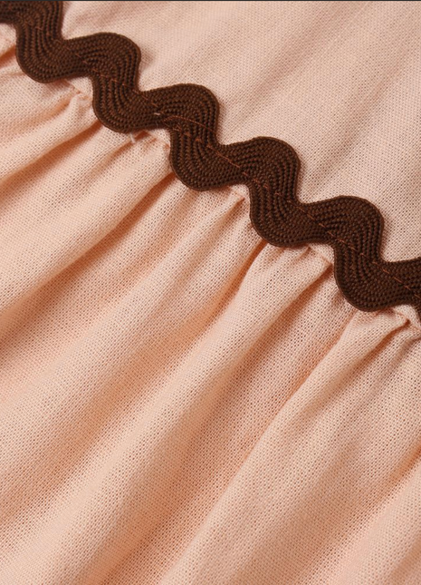 Rylee & Cru Ric Rac Dress || Blush Details