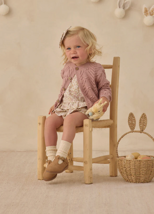 Ruffled Tulip Top + Bloomer Set || Dahlia