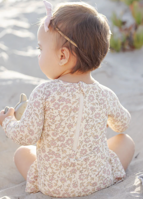 Olivia Rashguard One-Piece ||  Dahlia