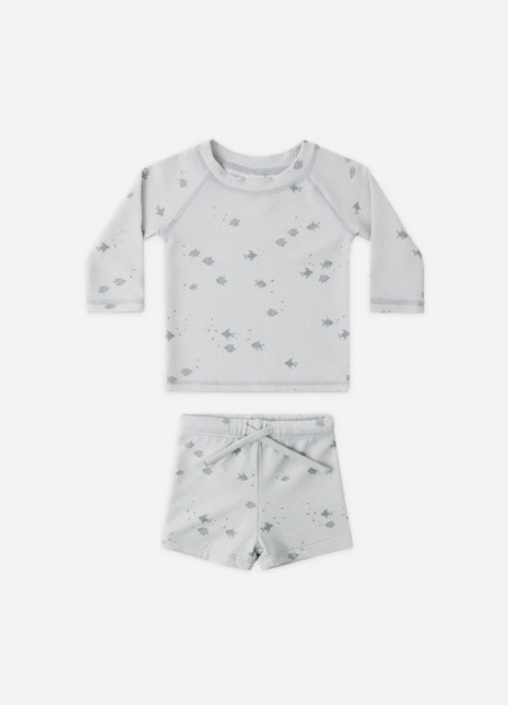 Finn Rashguard + Short Set || Fish