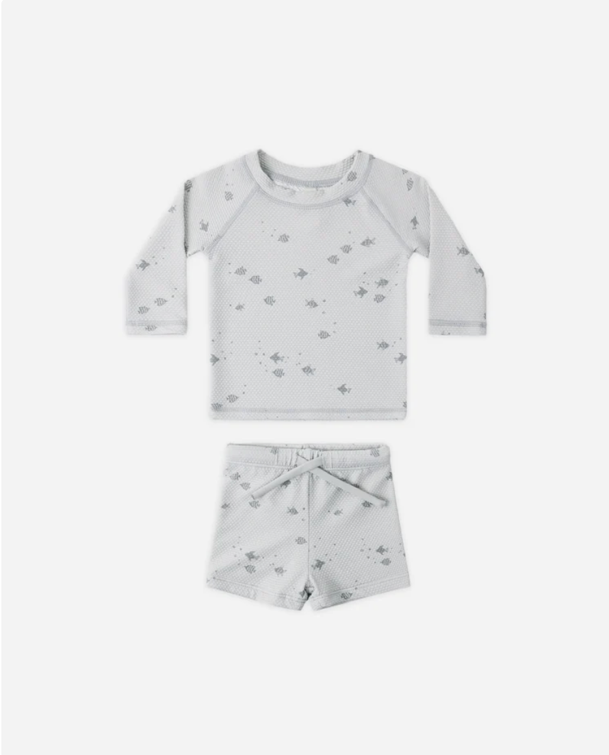 Finn Rashguard + Short Set || Fish