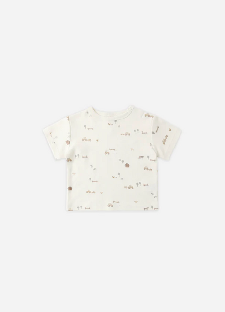 Boxy Tee  || Farm