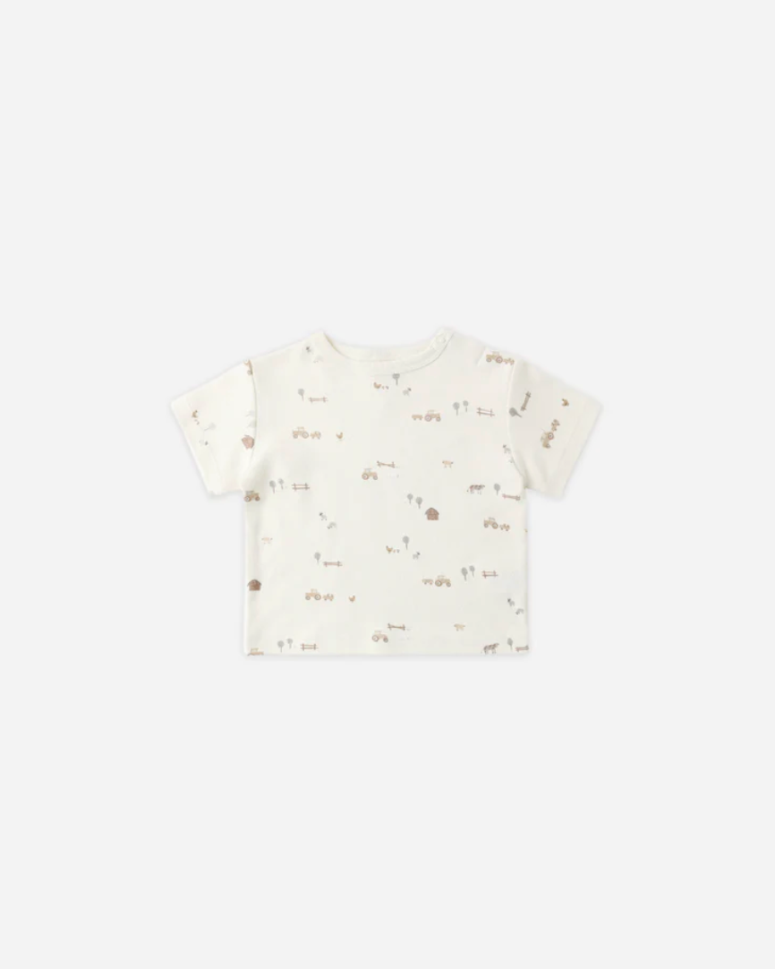 Boxy Tee  || Farm