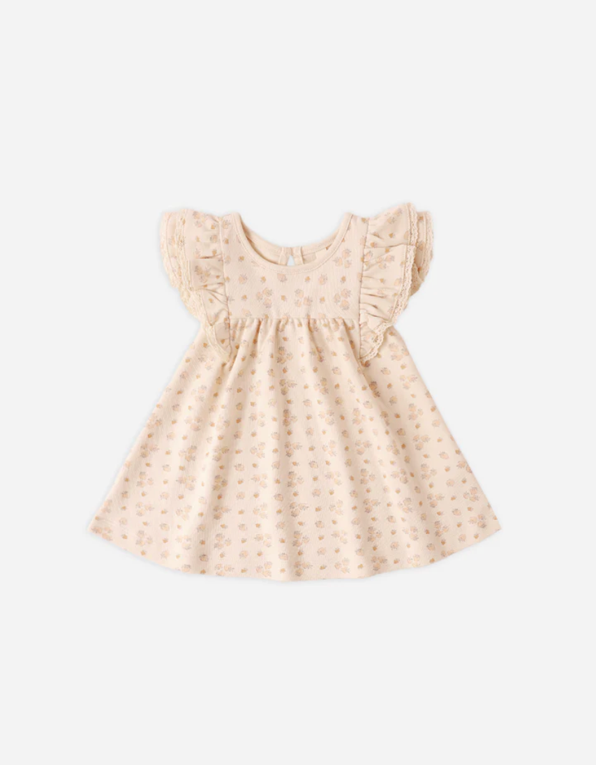 Flutter Dress ||  Strawberries