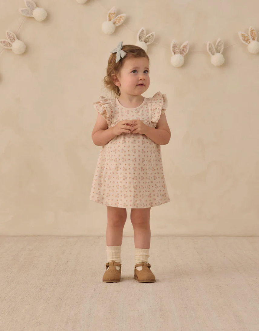 Flutter Dress ||  Strawberries