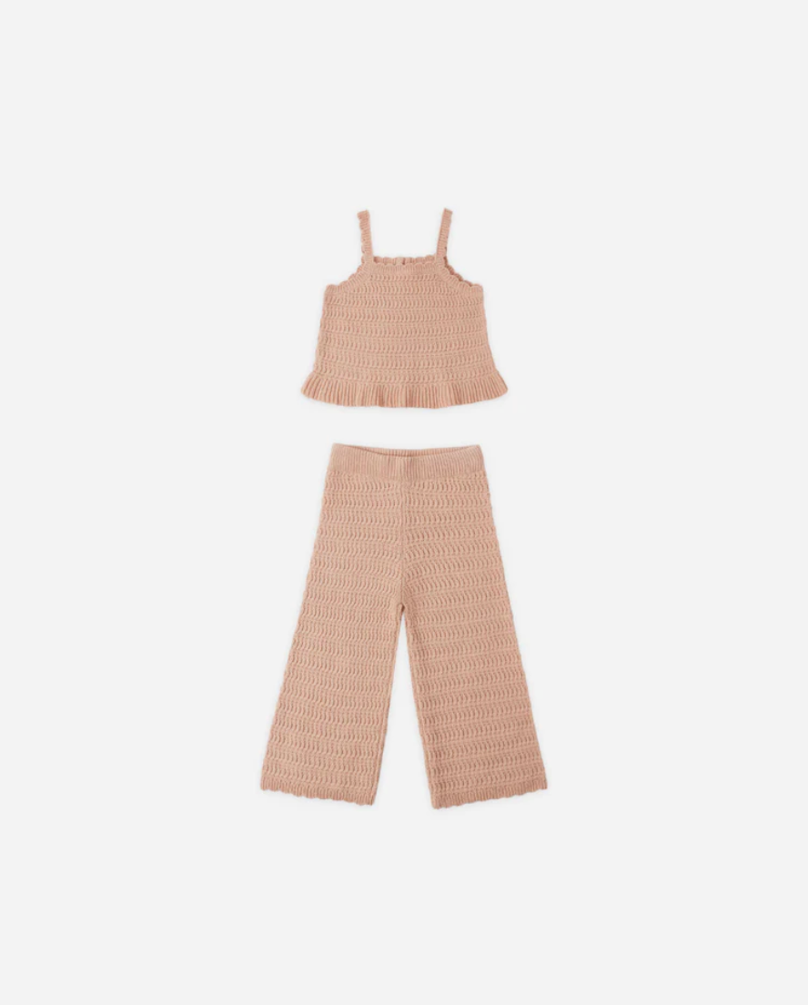 Mari Knit Set || Melon
