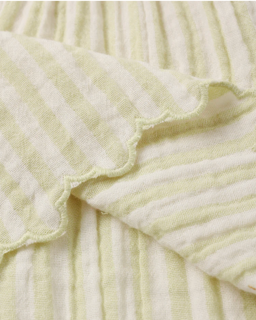 Colette Top || Citron Stripe