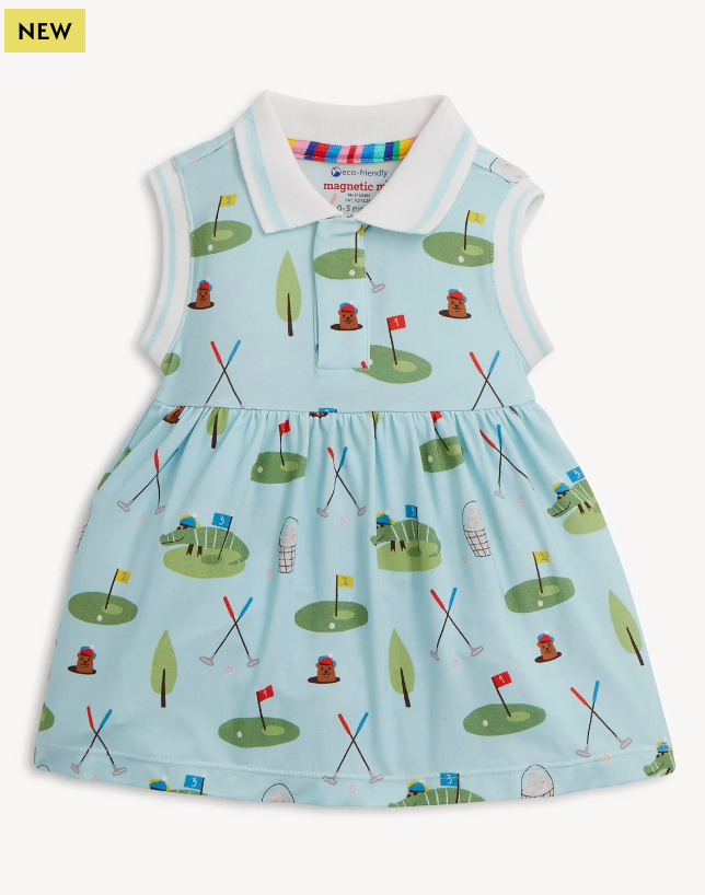 Gopher It Magnetic Polo Dress